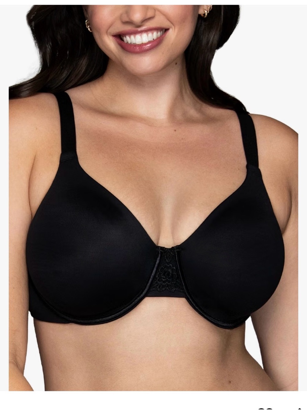 2 Pack! - Vanity fair women’s back smoothing minimizing bra